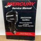 Mercury 90-856252T00 200/225/250 Optimax Dfi, Manual 2009 Distressed Used. Price: $74.99.