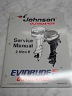 Omc Johnson Evinrude Service Manual "eu" Thru 8 Hp #507261 Used. Price: $22.95.