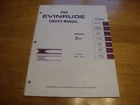 1966 Evinrude 5 Hp Angler Factory Service Repair Manual 4278 New. Price: $21.00.