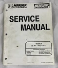1996 Mercury Mariner Service Manual 30 Jet 40 (4 Cyl) 90-814676R1, Used. Price: $33.60.