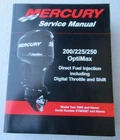 2009 Mercury Outboards 200/225/250 Optimax Dfi Service Manual P/n 90-856252T00 Used. Price: $85.95.