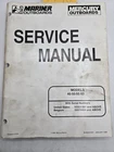 Mercury Mariner Outboard Service Repair Manual Models 40 50 55 60 90-852572R1 Used. Price: $19.00.