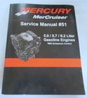 2012 Mercury 5.0/5.7/6.2 Liter Gas Engines #51 Service Manual P/n 90-879288300 Used. Price: $82.46.