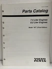 7797468 Volvo Penta Parts Catalog, 7.4, 8.2 Liter Engines Model Wt Used. Price: $12.47.