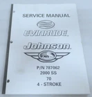 2000 Omc Evinrude Johnson Ss Hp 4-STROKE Service Manual P/n 787062 Used. Price: $19.15.