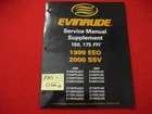 1999,2000 Evinrude/omc O/b 150,175 Ffi Models "ss" Series Service Manual Supp. New. Price: $16.90.