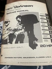 1971 Johnson Hp Model 20R71 20RL71 Outboard Service Manual P/n JM-7105 Used. Price: $25.00.