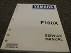 1999-2003 Yamaha F100TLRZ F100TXRA Outboard Service Repair Manual 2000 2001 2002 Used. Price: $130.00.