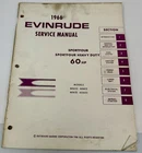 1966 Evinrude Sportfour Hp 60652 60653 60632 60633 Service Manual # 4284 Used. Price: $5.95.