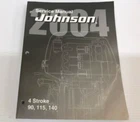 2004 Johnson Stroke 90 105 115 150 175 Service Repair Manual Oem 5005661 Used. Price: $119.99.