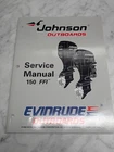Omc Johnson Evinrude Service Manual "eu" 150 Ffi Hp 1996 P/n 507350 Used. Price: $33.75.