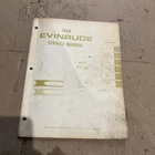 1968 Evinrude 4476 Service Manual Mate 1/2 Hp Model 1802 Omc Used. Price: $20.00.