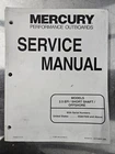 90-840151 Mercury 2.5 Efi Performance Outboard Service Manual 1999 Used. Price: $44.00.