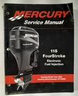 Mercury 115 Fourstroke Efi Service Manual 90-881980 Starting Model Year 2001 Used. Price: $39.00.