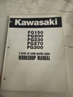 Kawasaki FG150 FG200 FG230 FG270 FG300 Service Manual Shop Book Acceptable. Price: $35.00.