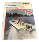 Clymer B750 Outboard Service & Repair Manual For 1966-84 Chrysler 3.5-140 Hp New. Price: $32.95.