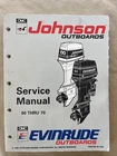 1992 Omc Johnson Evinrude 60 Thru 70 Hp Models Service Manual P/n 508284 Used. Price: $38.99.