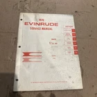 1970 Evinrude Service Manual Mate 1.5HP Model 1002 Item No. 4681 Used. Price: $15.00.
