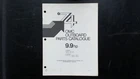 Omc Outboard Parts Catalogue 9.9HP 10R74S 10E74S 10424S 10425S Good. Price: $24.99.