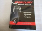 2002-03 Mercury Marine 200/225/250 3.0L Work Efi Service Manual P/n 90-884294R01 Used. Price: $65.31.