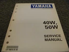 2002-2004 Yamaha 50TLRA 50TLRB 50TLRZ 50EJRZ Outboard Service Manual 2003 Used. Price: $97.66.