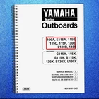 Yamaha 100A 115B 115C 115F More Outboard Service Manual , Foldouts Brand. Price: $71.63.