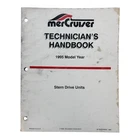 Mercruiser 90-806534950-STERN Drive Units Technician's Handbook Model Year 1995 Used. Price: $24.99.