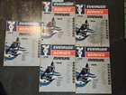 Evinrude Service Manual 1975 Set 9.9 40 Hp # 5090 5091 5092 5093 5096 Used. Price: $45.00.