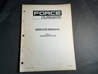 Force Outboards Service Manual 50 Hp Motors - Ob 4129 Used. Price: $50.12.