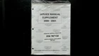 Omc Johnson Evinrude Service Manual Supplement P/n 787132 2000-2001 Good. Price: $49.99.