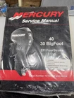 Mercury 90-883064R03 Service Manual, 40 BIGFO0T Efi Fourstroke Cyl. New. Price: $29.95.
