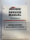 Mercury Mercruiser #8 Marine Engines Cylinder Serv Manual 90-44553 BN57 Used. Price: $14.49.