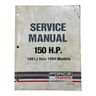 Force Outboards 90-823268, 150 Hp Service Manual 1991-1994 Used. Price: $23.99.