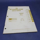 1968 Evinrude 4486 Service Manual Speedifour Starflite 85 Hp Models Omc Used. Price: $25.00.