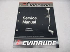 507658 Johnson Evinrude Electric Outboard Service Repair Manual "cc" 1988 Used. Price: $14.98.