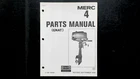 Mercury Gnat Parts Manual C-90-74059 1978 Outboard Motor Good. Price: $24.99.