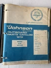 1972 Johnson Sea-horse Outboard Parts Manuals 2-125HP Lot Of Set BN42 Used. Price: $114.95.