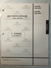 Omc Evinrude 5001661 2001 5, Hp 4-STROKE Models Outboard Parts Catalog Used. Price: $9.95.
