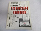 90-816981970 Technicians Handbook Vol For Mercury Mariner Outboards 2.5-60 199 Used. Price: $17.85.