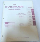 1966 Evinrude Ski-twin Electric Hp 33602/33603 Models Service Manual 4282 Used. Price: $19.20.