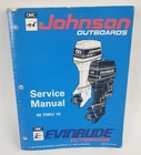 Omc Johnson Evinrude Outboards 60-70 Service Manual 1993 Wiring/water Diagrams Used. Price: $32.99.