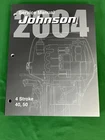 2004 Johnson Outboard 5005657 Service Repair Technical Manual 40 4-STROKE Sr Used. Price: $20.41.