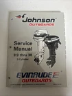 1997 Omc Johnson Evinrude 507263 Eu 9.9 Thru 30 Hp Cylinder Service Manual New. Price: $25.00.