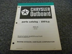 1979-1980 Chrysler 100HP Outboard Motor 1004HOB 1004BOB Part Catalog Manual Xz Used. Price: $55.48.