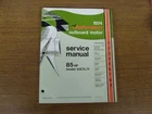 1974 Johnson 85 Hp Outboard Service Manual Jm 7410 Used. Price: $29.99.
