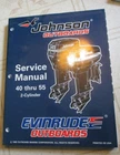 1996 Omc Johnson Evinrude 40 45 48 55 Outboard Service Manual 507124 Used. Price: $94.00.