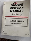 Mercury #25 Mercruiser Engines Gm V-6 262 Cid 4.3L Service Manual 90-861328 Used. Price: $30.00.