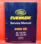2000 Ss Evinrude 90, 115 Ffi & 150, 175 Oem Service Manual P/n 787061 Good Used. Price: $42.46.