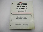 71707 1986 Mercury Mercruiser Stern Drive Service Repair Manual Number 2 Used. Price: $27.95.