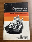 1975 Johnson Evinrude 25 Hp Owners Operators Manual Omc Outboard 33 Pg Used. Price: $27.99.
